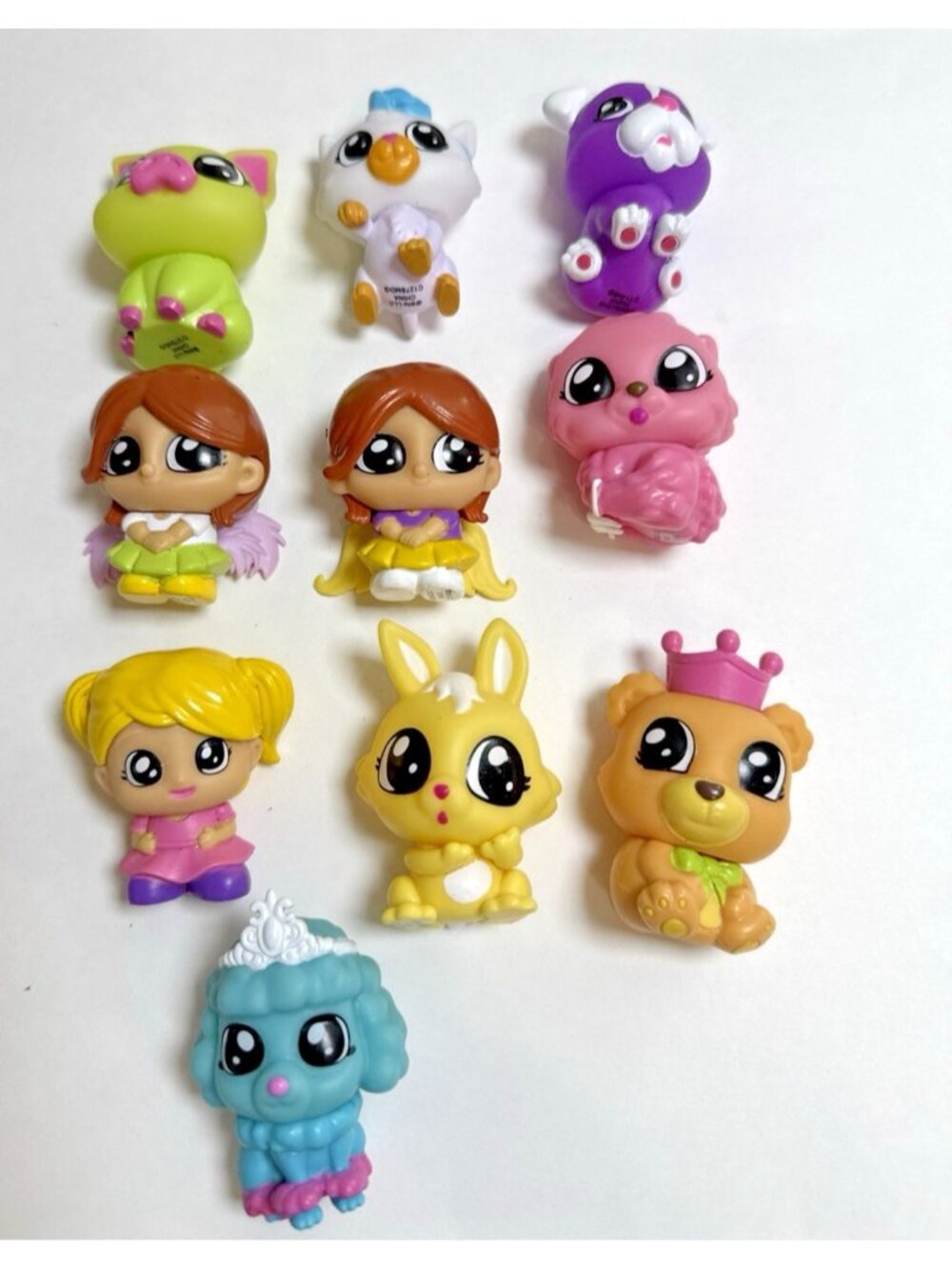 TIC TAC TOY XO Blip Dolls & Pet Figures Lot of 10